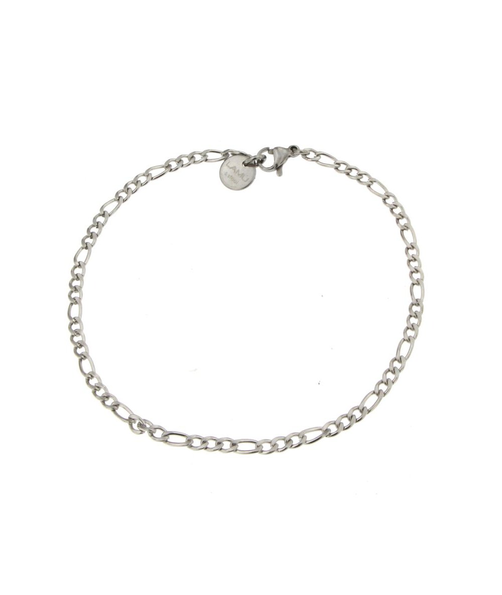 BRACCIALE MAGLIA PIATTA ALTERNATA