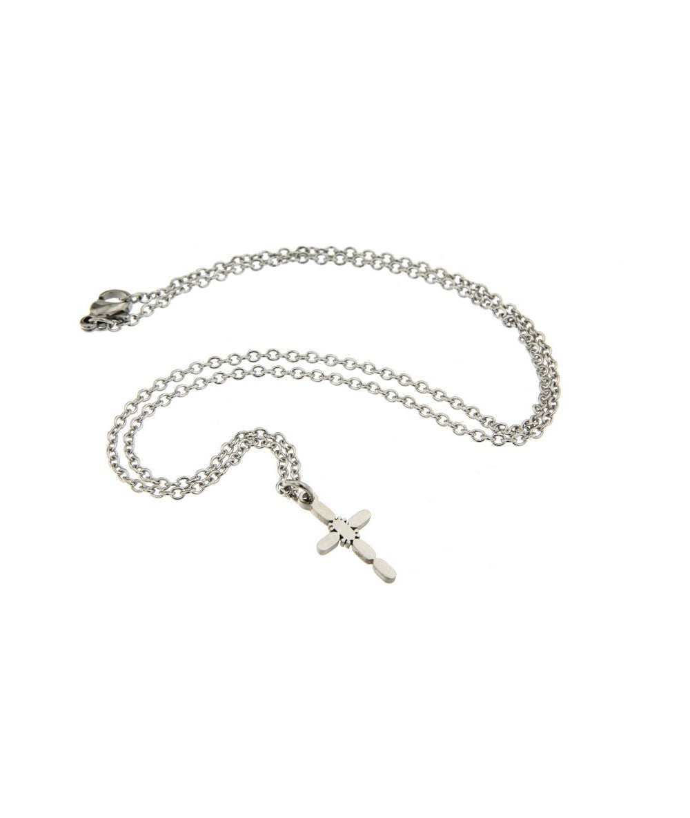 COLLANA CON PENDENTE CROCE