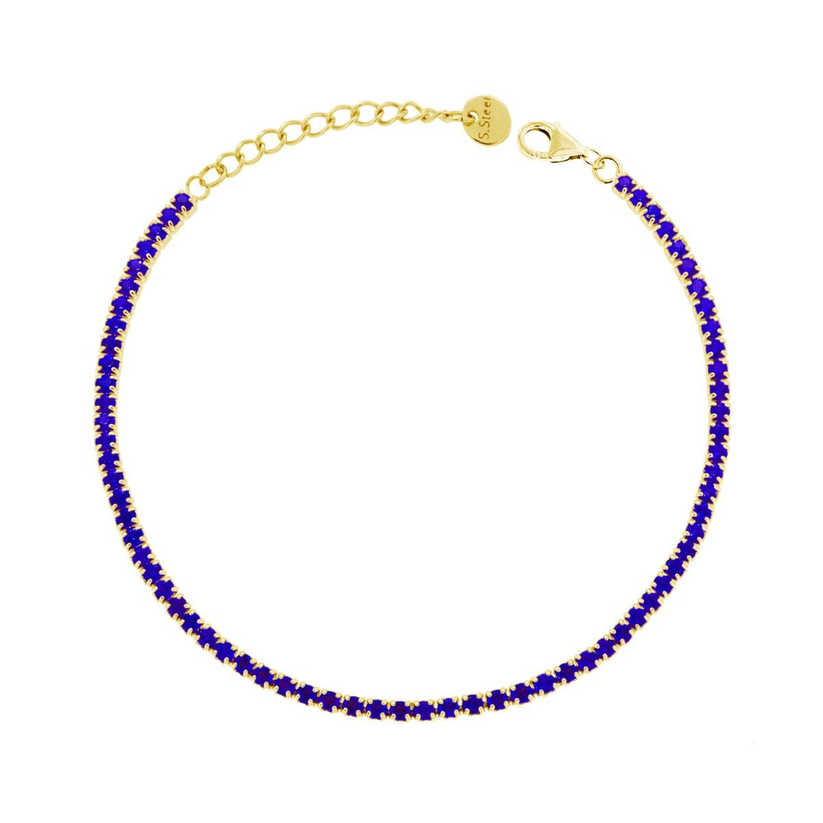 BRACCIALE TENNIS BLU