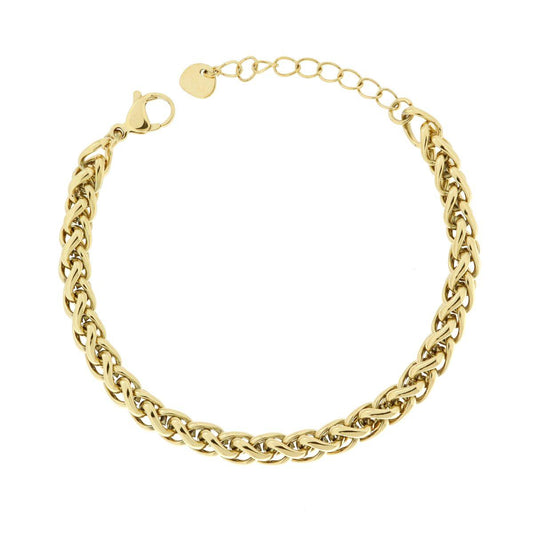 BRACCIALE CATENA SPIGA GOLD