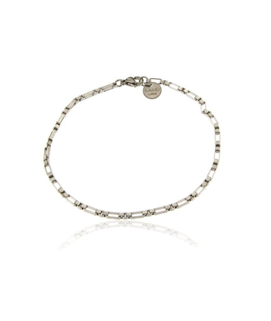 BRACCIALE MAGLIA CATENA RETTANGOLARE