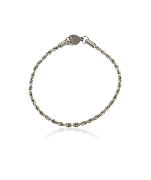 BRACCIALE CATENA CORDA 3mm