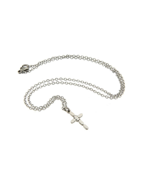 COLLANA CON PENDENTE CROCE
