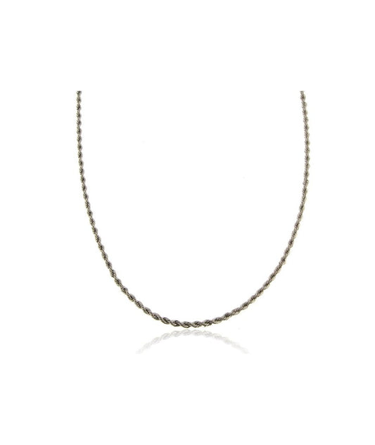 COLLANA CON CATENA A CORDA