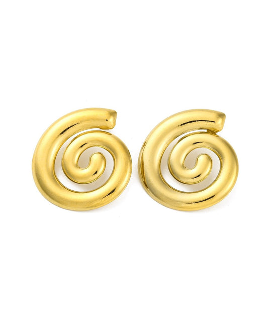 ORECCHINI SPIRALE A LOBO